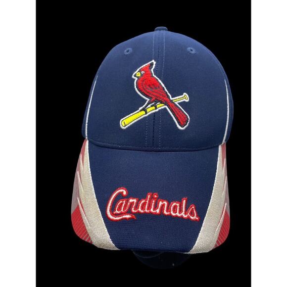 St Louis Cardinals Hat Youth Shark Tooth Wings Look Baseball Hat Ball Cap '47 - Picture 2 of 9